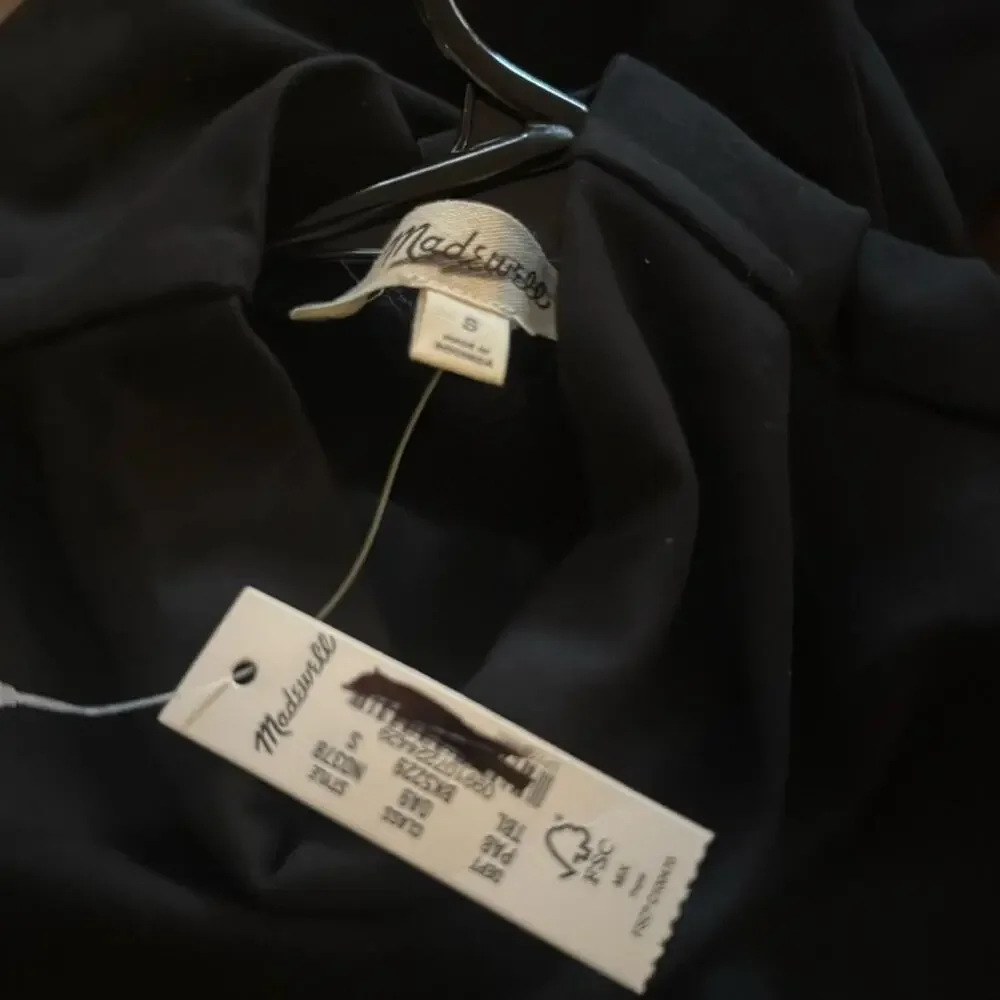 Madewell Funnelneck Cropped Muscle Tee Size S NO378 - Picture 6 of 6